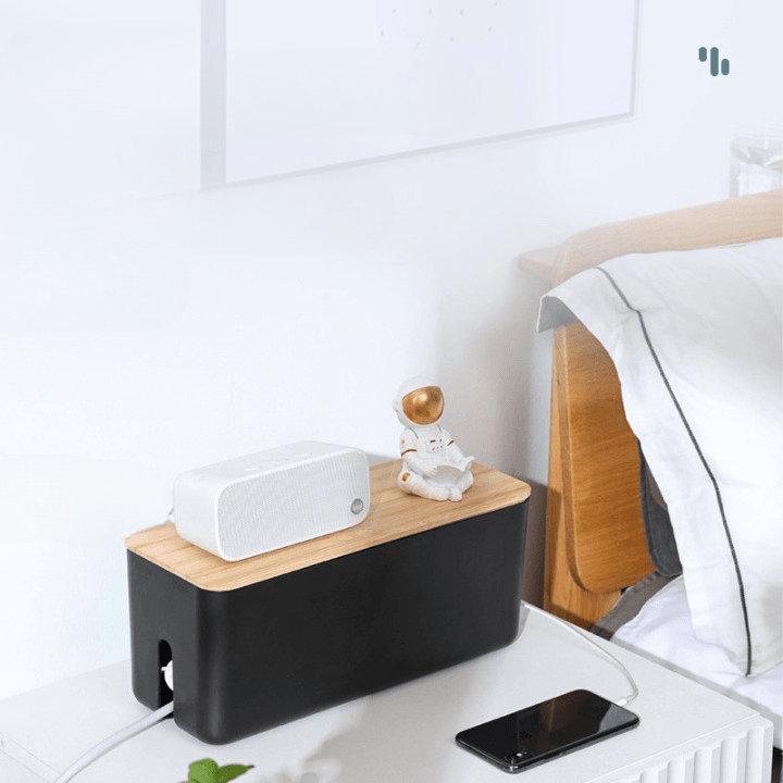 Opbevaringsboks til kabler og ledninger