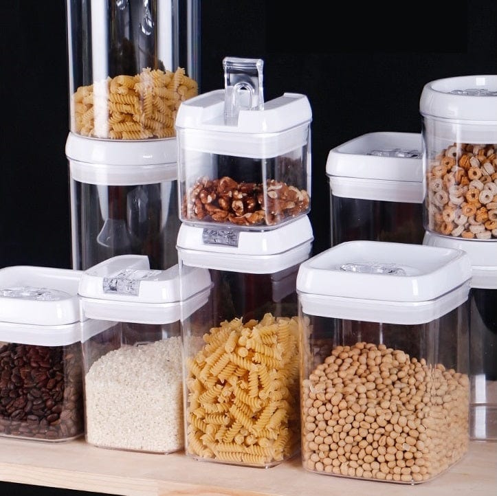 Konserveringsdåser til fødevarer og ingredienser (pakke med 6)