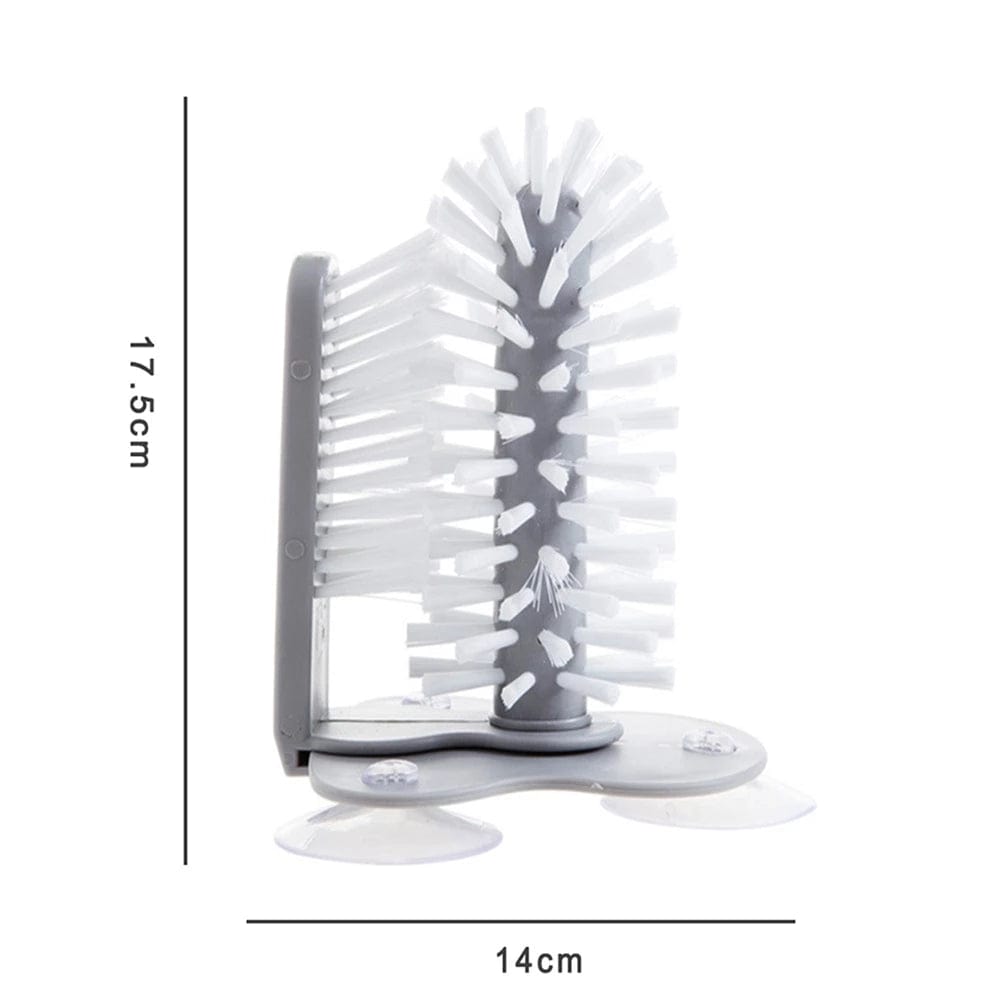 Fastmonteret opvaskebørste