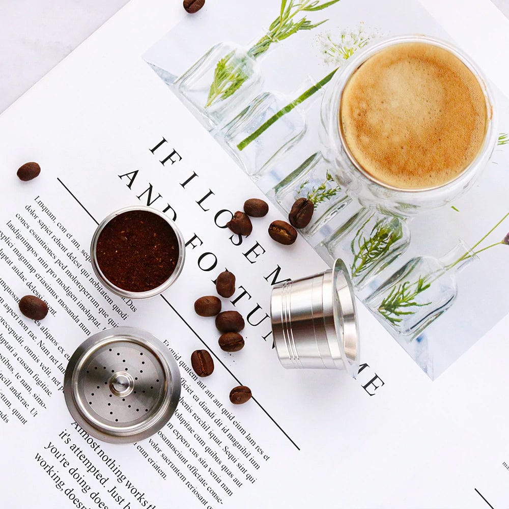 Genanvendelige kapsler til Caffitaly, Cafissimo og Tchibo