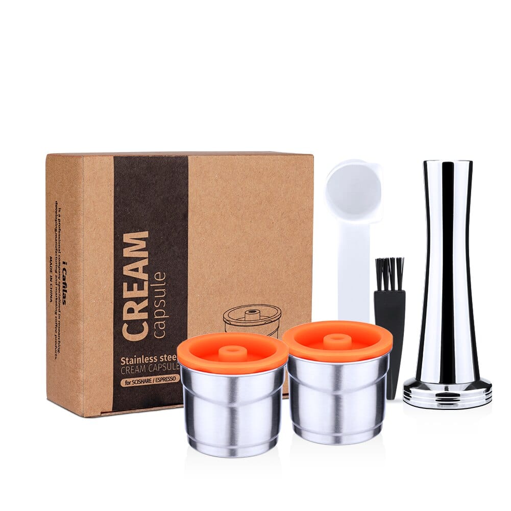 Genanvendelige kapsler til Illy X7.1, Y3.2 og Y5 2 kapsler + 1 kop