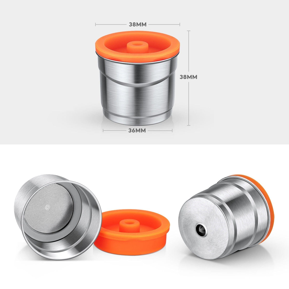 Genanvendelige kapsler til Illy X7.1, Y3.2 og Y5