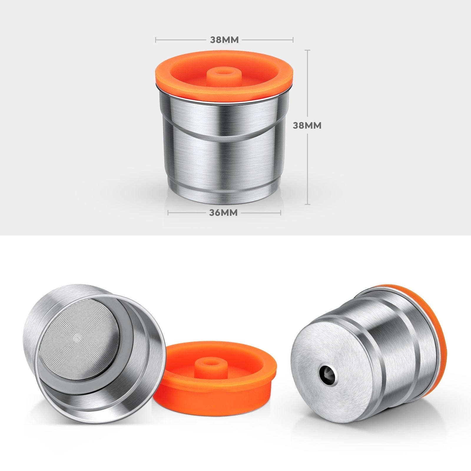 Genanvendelige kapsler til Illy X7.1, Y3.2 og Y5