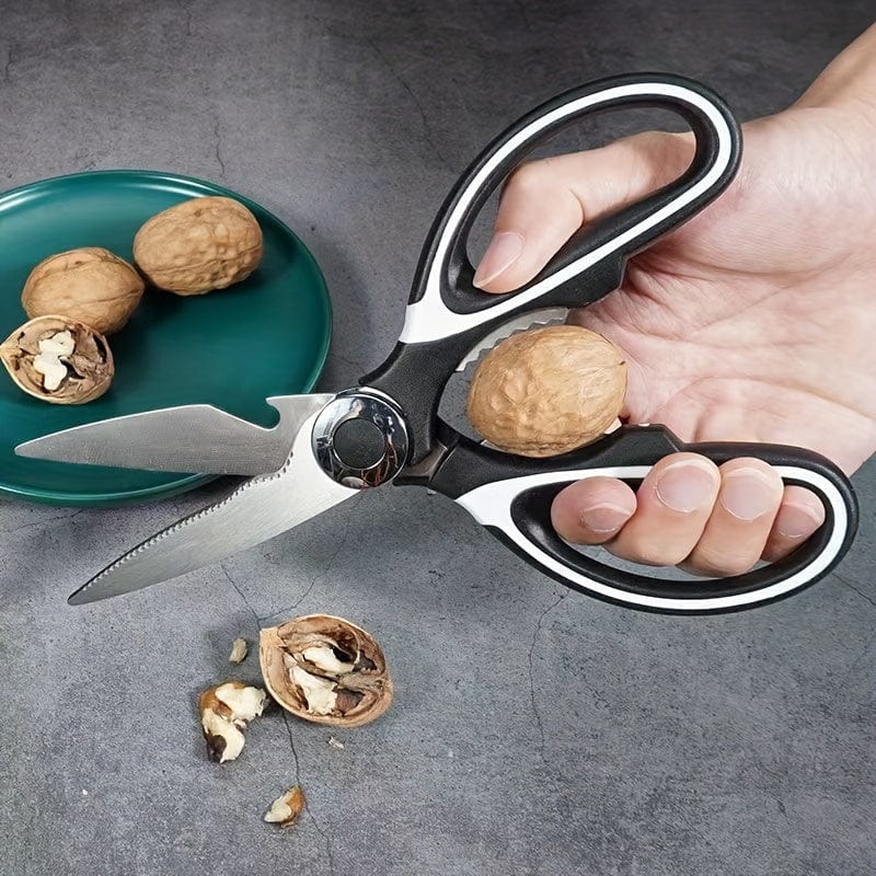 Tyk multifunktionel køkkensaks i rustfrit stål fjerkræsaks