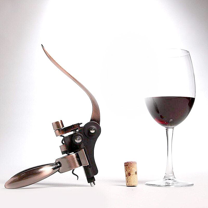 Proptrækkersæt i træ med dobbelt greb