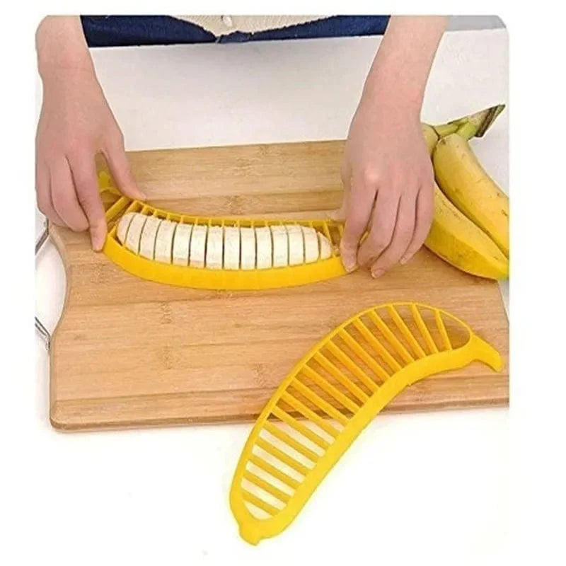 Praktisk bananskærer