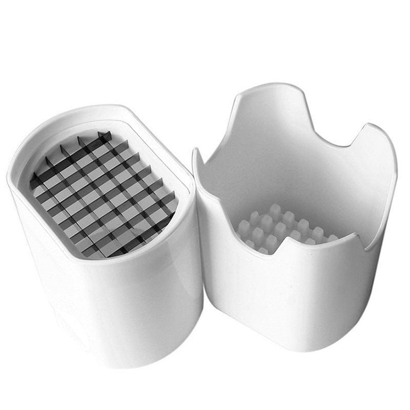 Stegeskærer med knive på kryds og tværs