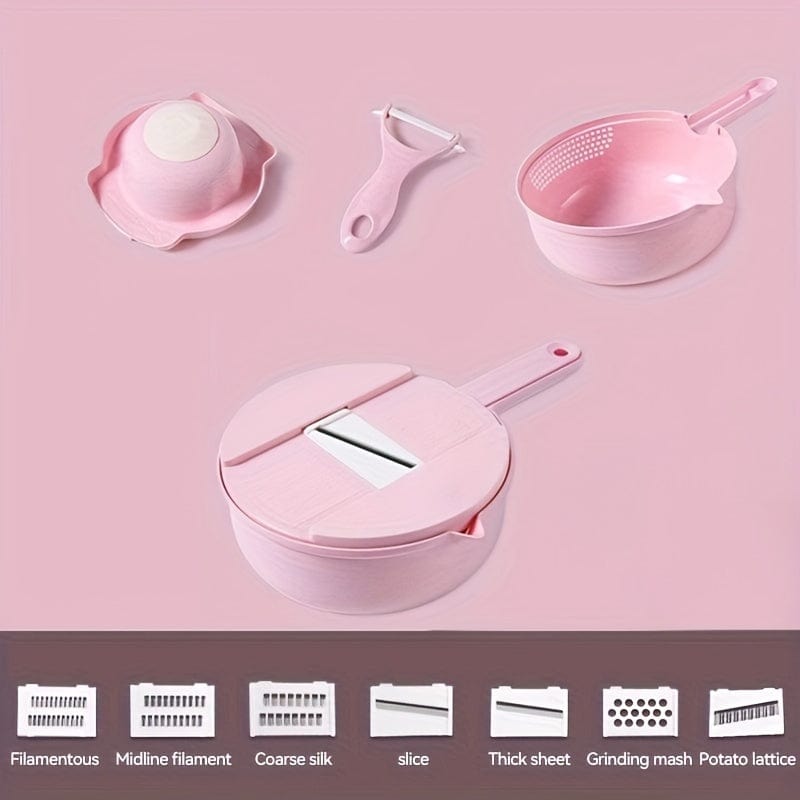 12 i 1 manuel grøntsagsskærer - multifunktionelt køkkenredskab - Eid Al-Adha Mubarak