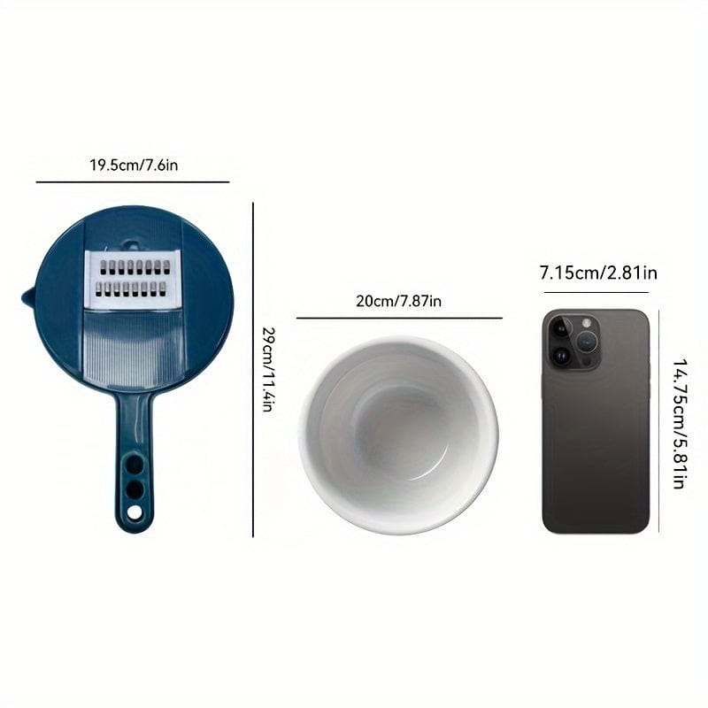 12 i 1 manuel grøntsagsskærer - multifunktionelt køkkenredskab - Eid Al-Adha Mubarak