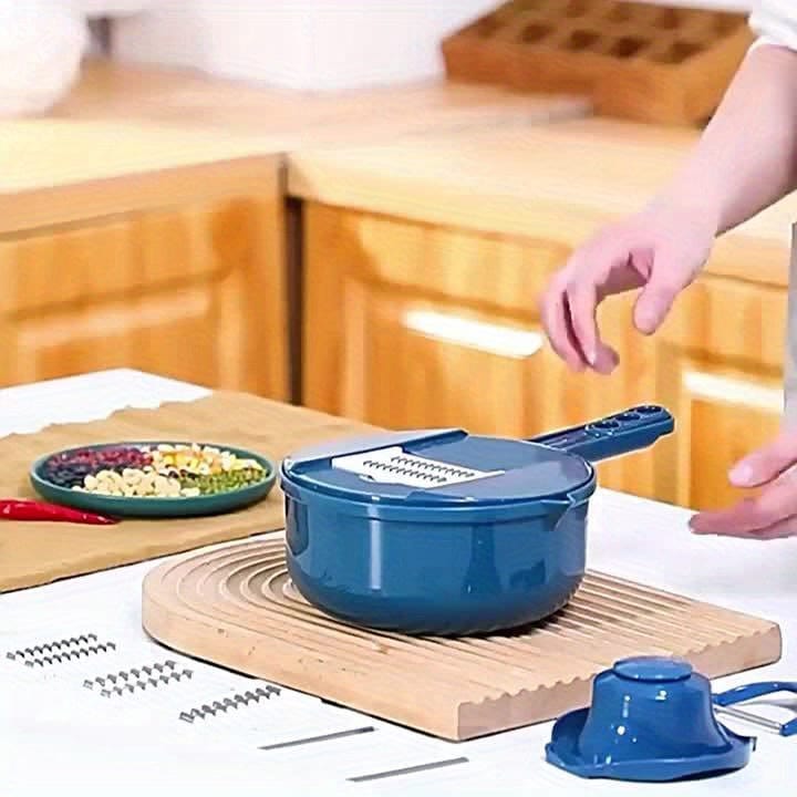 12 i 1 manuel grøntsagsskærer - multifunktionelt køkkenredskab - Eid Al-Adha Mubarak