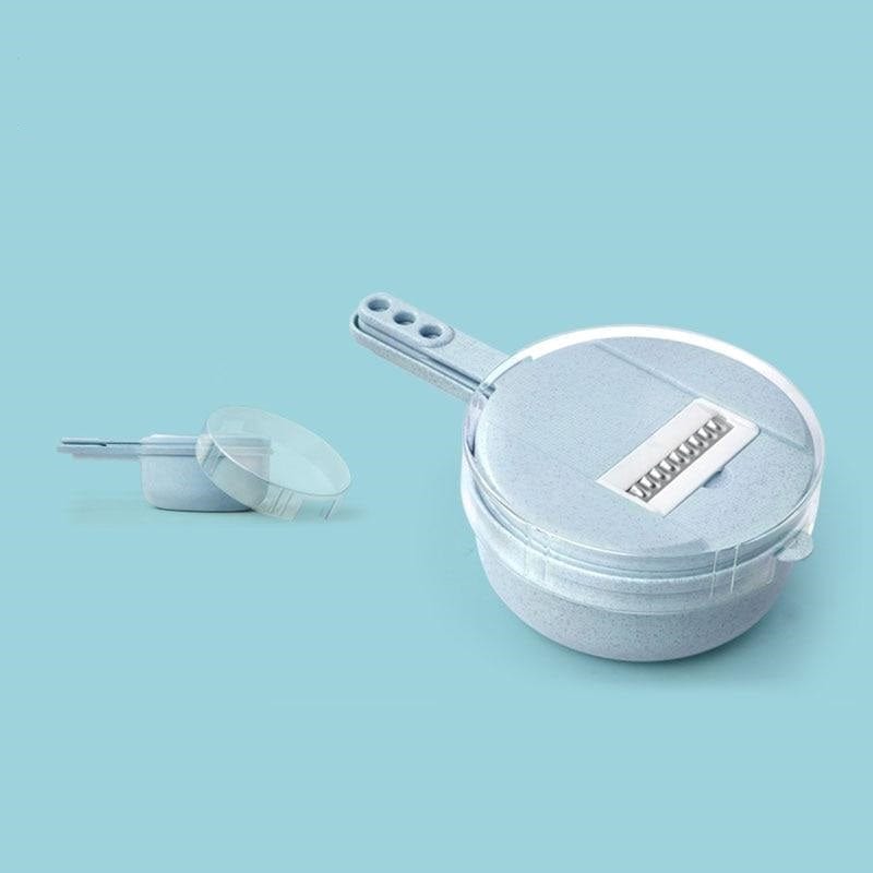 9-i-1 multifunktionel grøntsagssnitter Blå