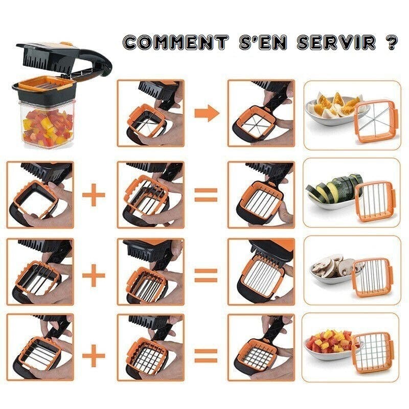 Nicer Dicer Quick multifunktionel grøntsagssnitter