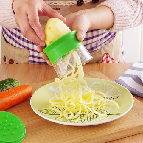 Spiral- og spaghetti-grøntsagsskærer