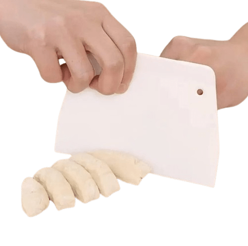 Multifunktionel dejskærer til brød og kager