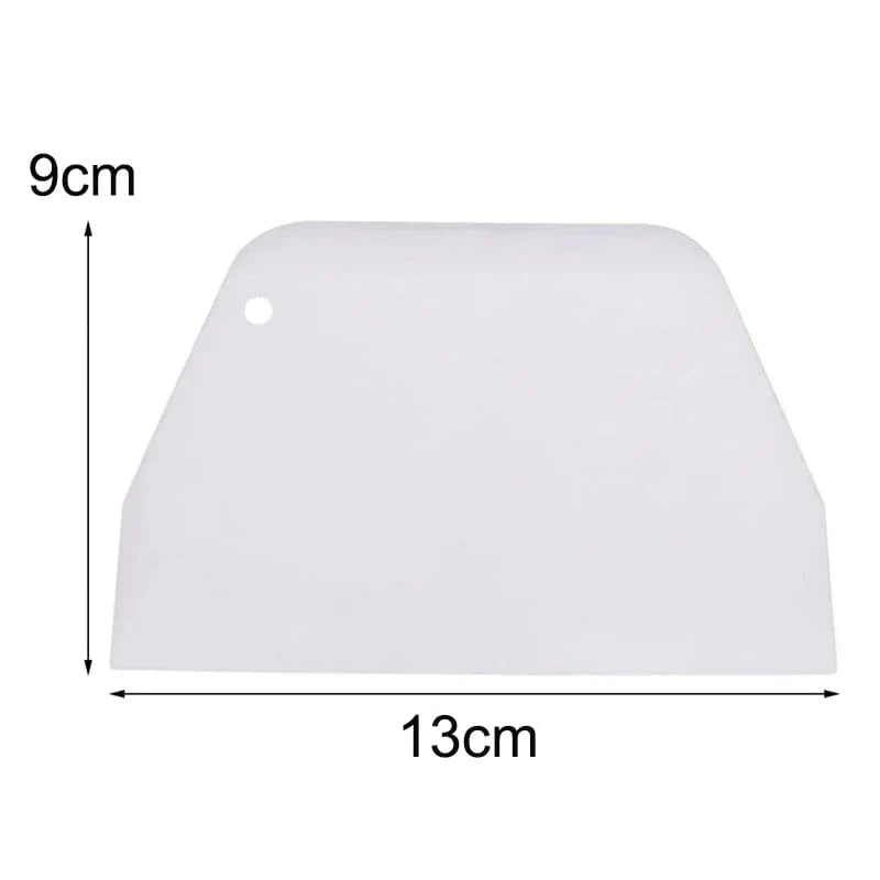 🍰 Multifunktionel dejskærer til brød og kager - Miljøvenlig DIY-køkkenskraber - Størrelse 13x9CM