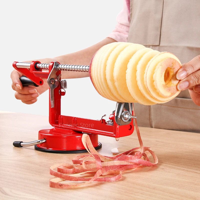 Spiralskærer til æbler