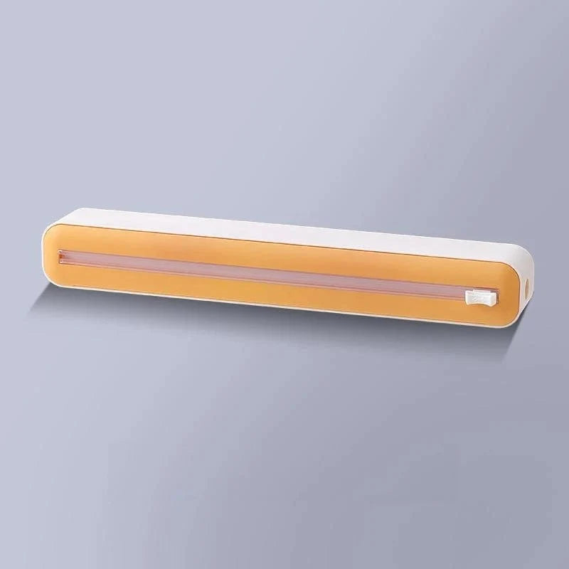 Cling Wrap Dispenser med skærer - Innovativt køkkentilbehør! Dispenser til husholdningsfilm