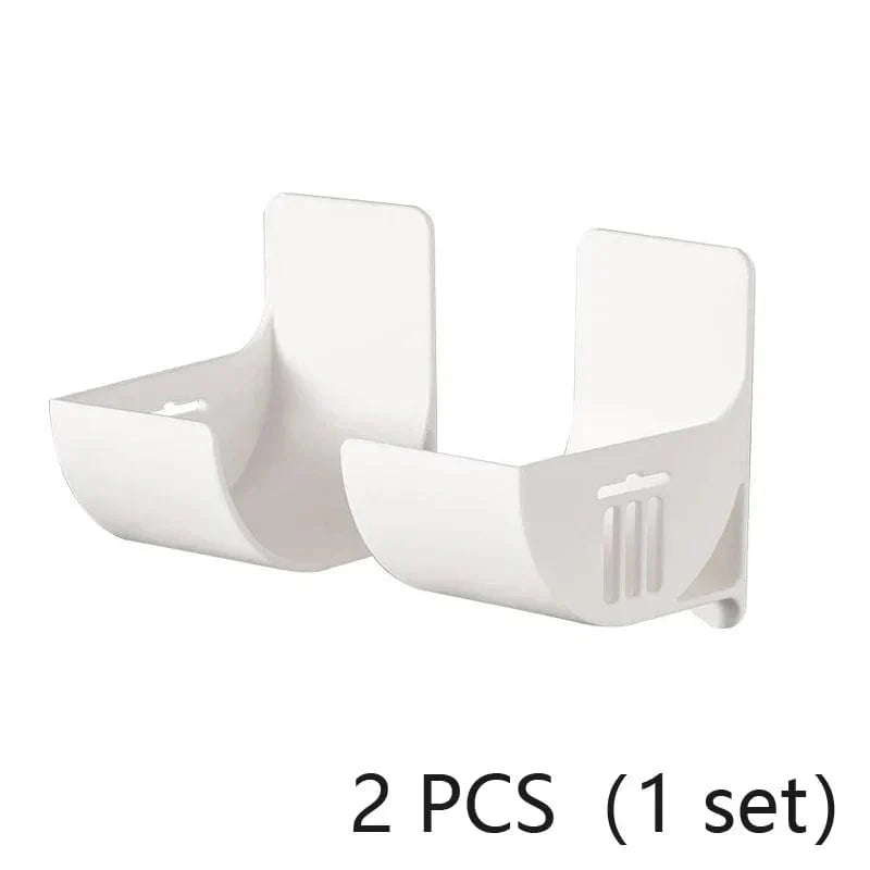 Kitchen Bath væghængt plastposedispenser - Sæt med 4/2 - Cool opbevaring til affaldsposer 2PCS-1 SET