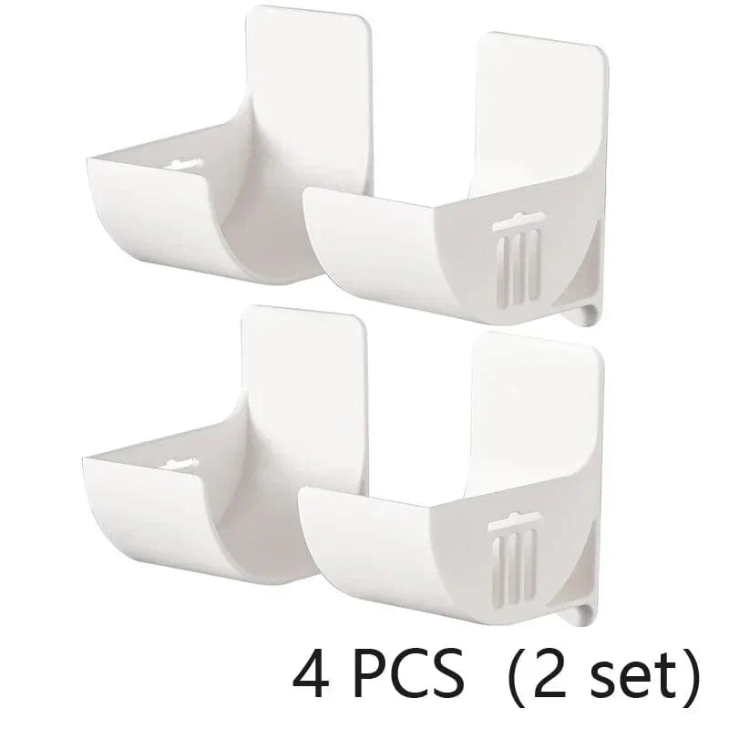 Kitchen Bath væghængt plastposedispenser - Sæt med 4/2 - Cool opbevaring af affaldsposer 4PCS-2SETS