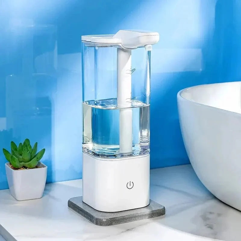 Automatisk sæbedispenser med intelligent afstandssensor Hvid