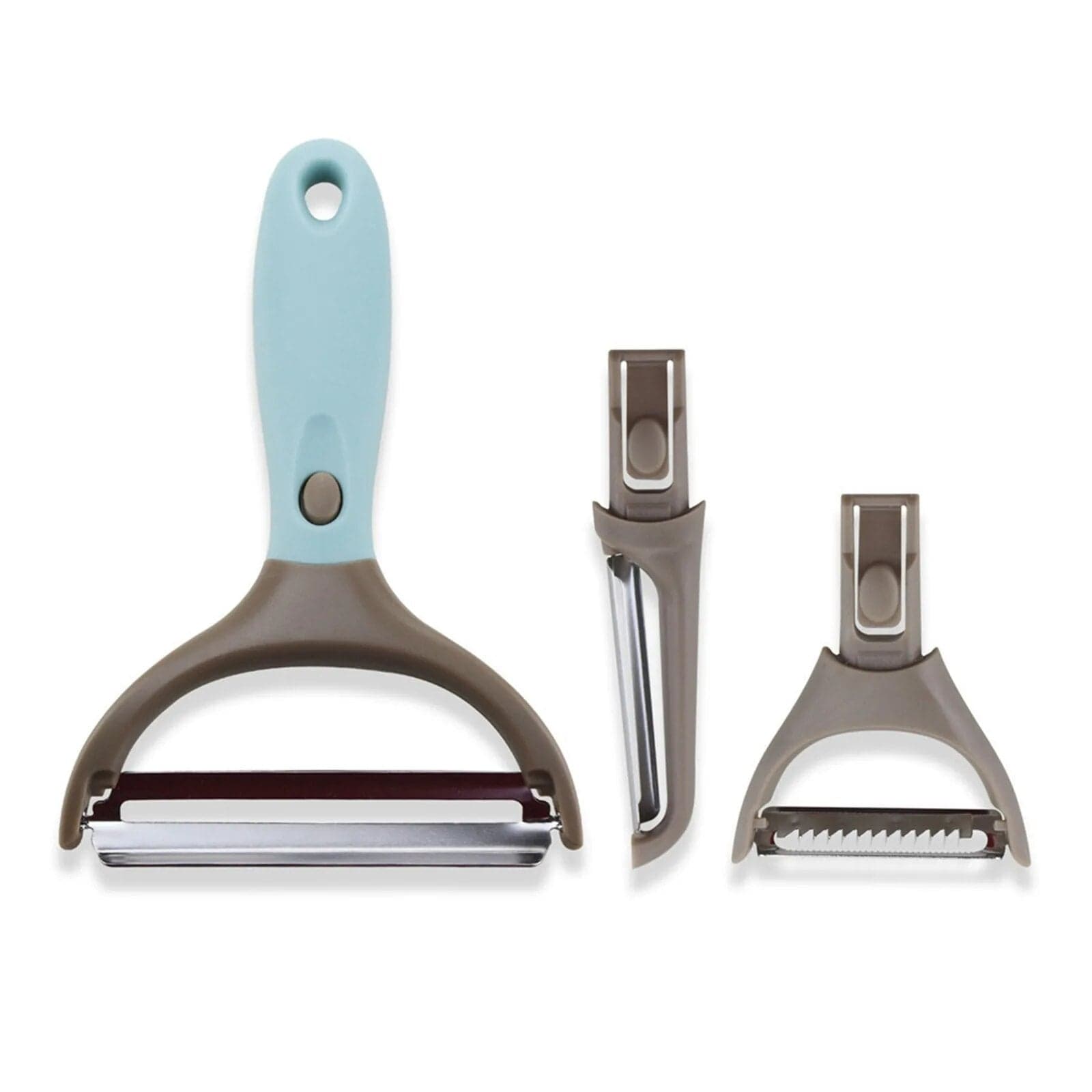 Sæt med tre skrællere