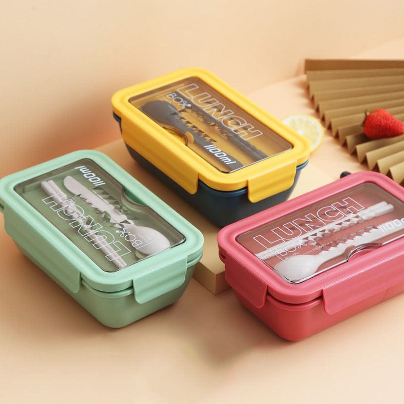 Madkasse Kids"-sæt: Madkasse + bestik + glas + taske