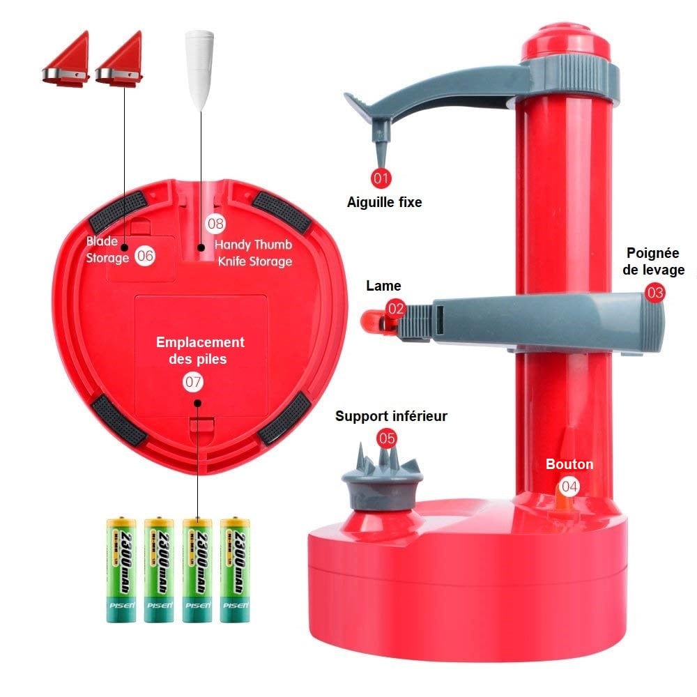 Automatisk frugt- og grøntsagsskræller : Épluch'Too™