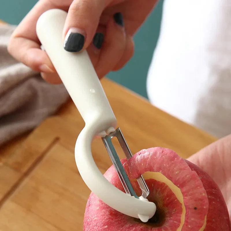 Multifunktionsskræller i rustfrit stål til frugt og grønt Farve-blå / KINA