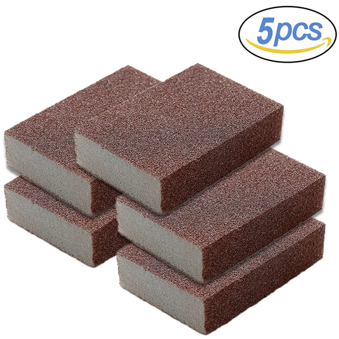 Magic Kitchen Cleaning Sponge - sæt med 1/2/4/5/6/8 stk, fjerner rust og pletter, ideel til komfur, gryde og vask 5 stk.