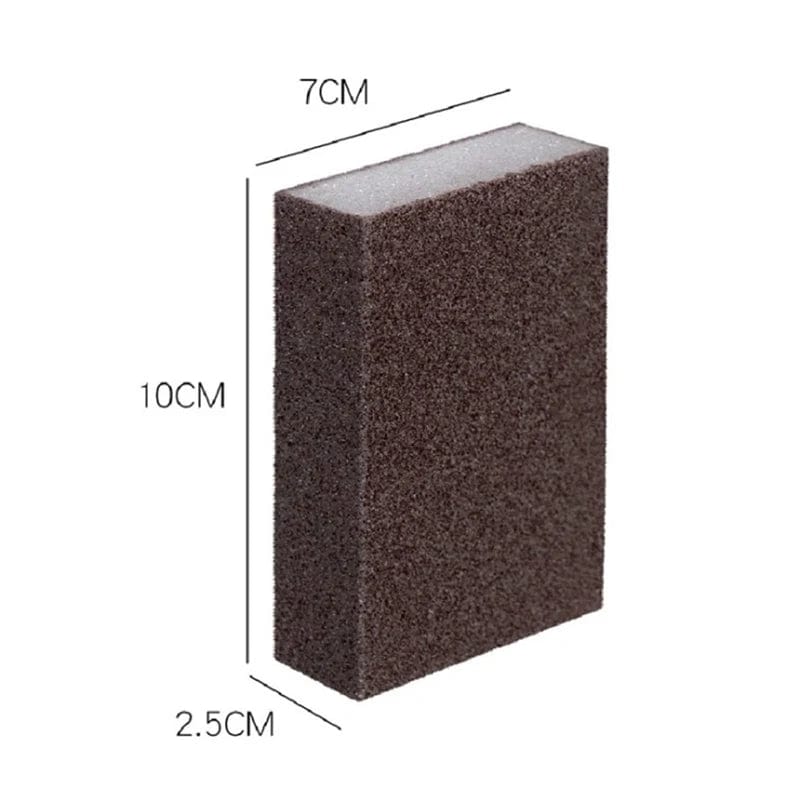 Magic Kitchen Cleaning Sponge - sæt med 1/2/4/5/6/8 stk, fjerner rust og pletter, ideel til komfur, gryde og vask