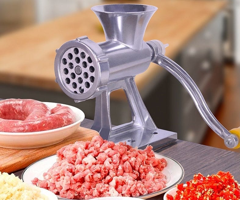 Multifunktionel manuel kødhakker