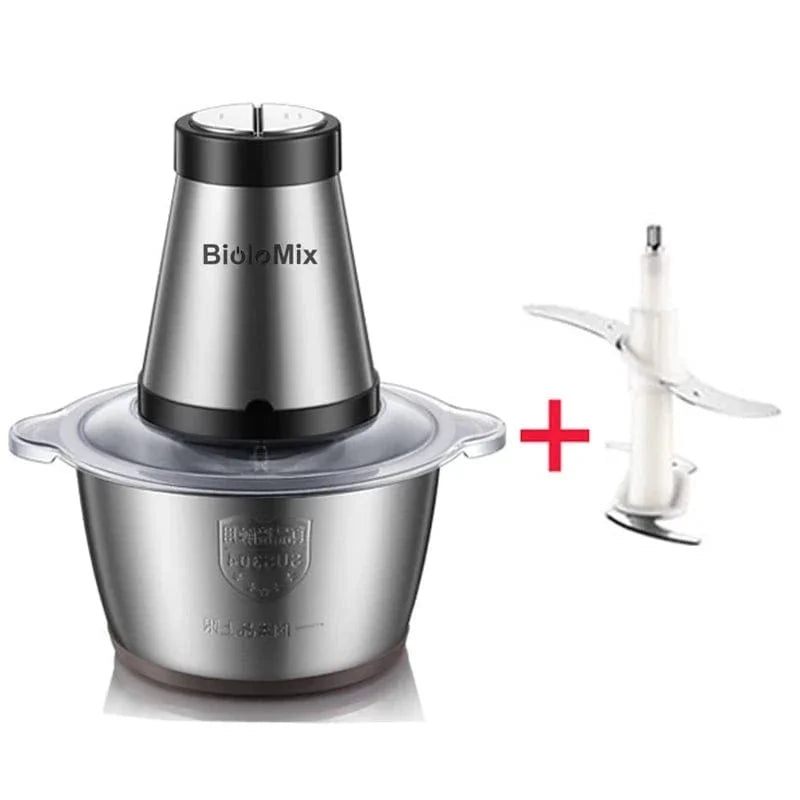 Alsidig elektrisk kødhakker med 2 hastigheder