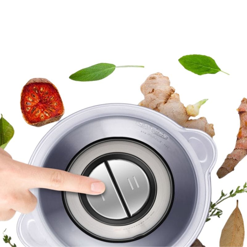 Alsidig elektrisk kødhakker med 2 hastigheder