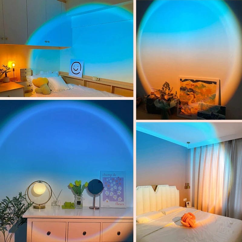 Graffiti RGB solnedgangslampe / 6 W