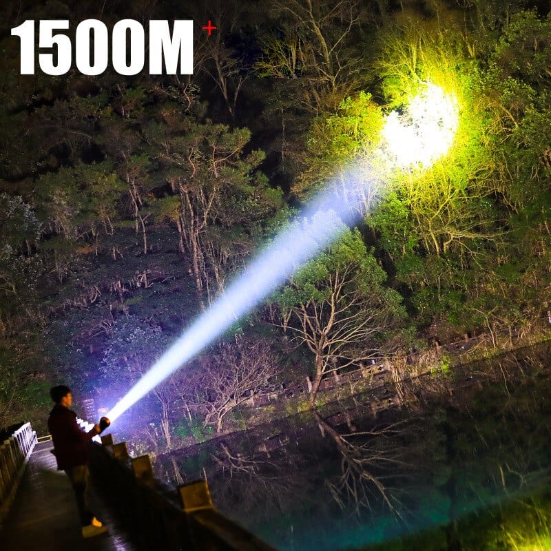 Blaze Lite Large verdens mest kraftfulde lommelygte med håndtag / USB