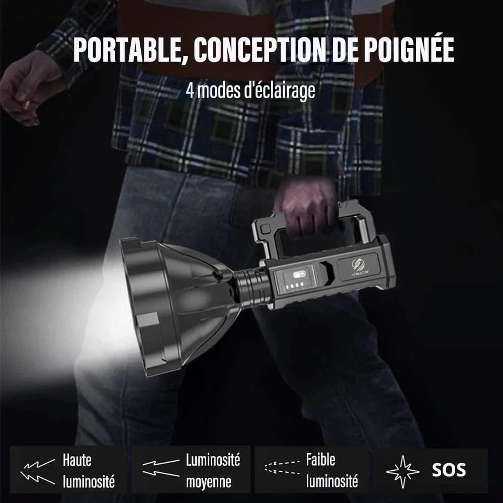 Blaze Lite Large Power-lommelygte med håndtag / USB