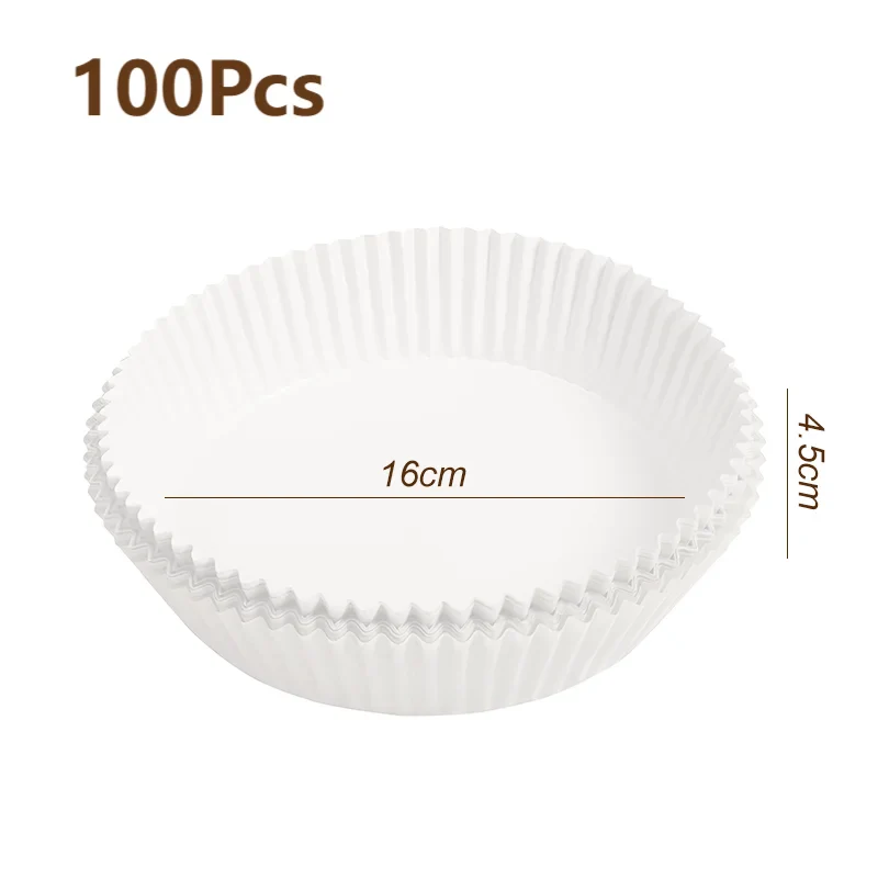 Engangsforing til frituregryde - Tilbehør til madlavning mod mikrobølger 16 cm B 100 stk.