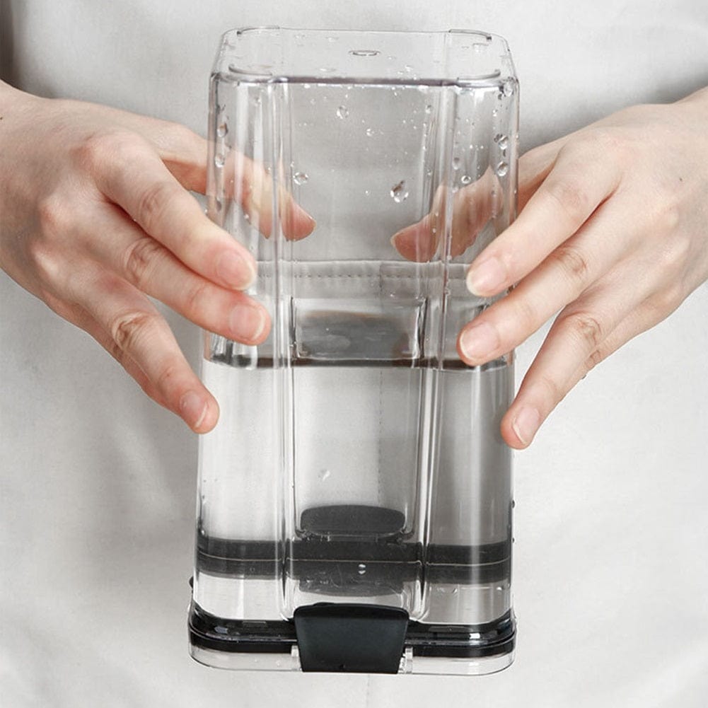 Pakke med 5 stabelbare lufttætte kasser