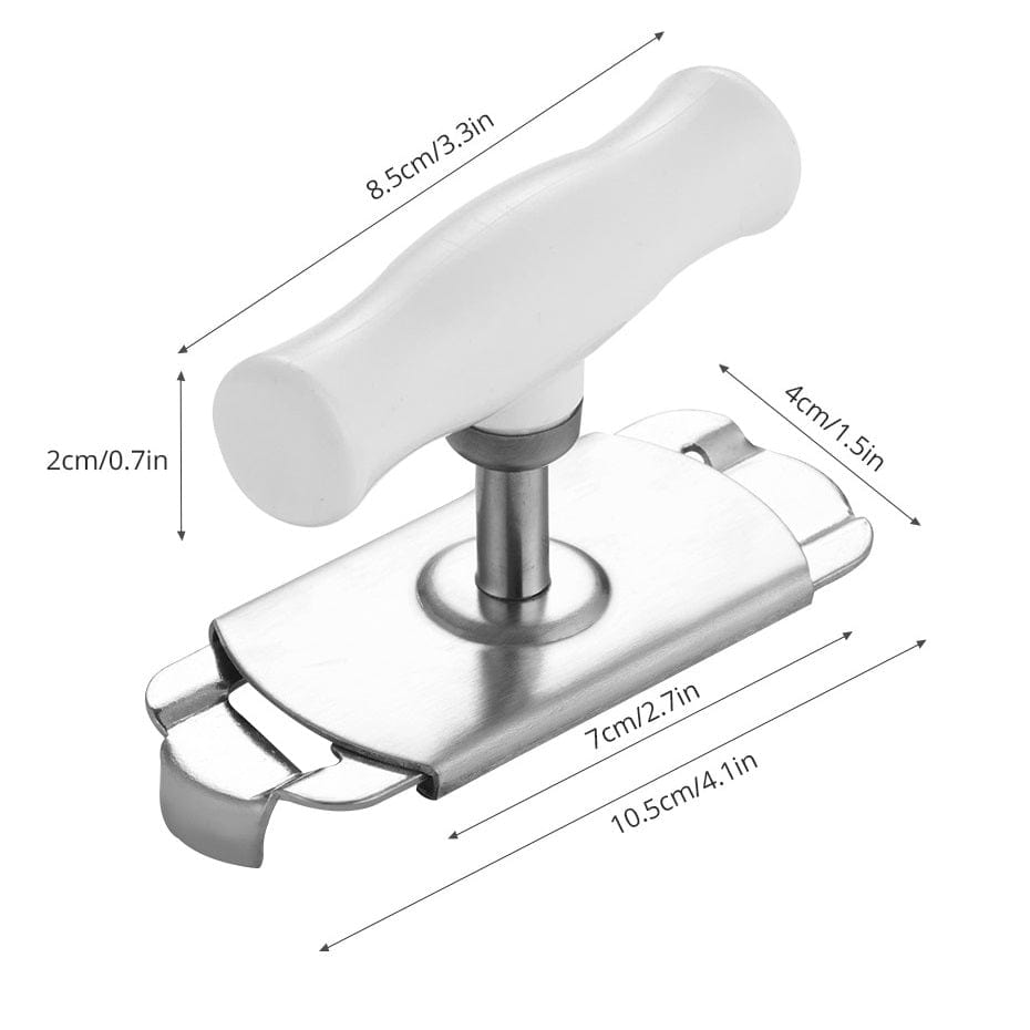 🔥 LOT: Justerbar krukkeåbner ➕ Alsidig krukkeåbner