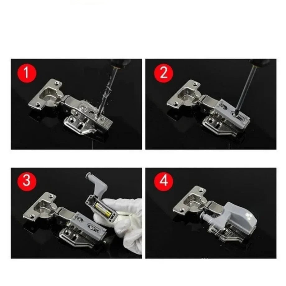 Universal LED-hængsellampe med sensor - intelligent belysning til køkkenskabe