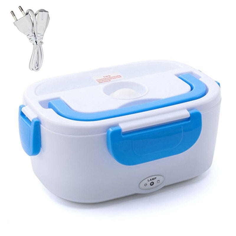 Opvarmet madkasse blå