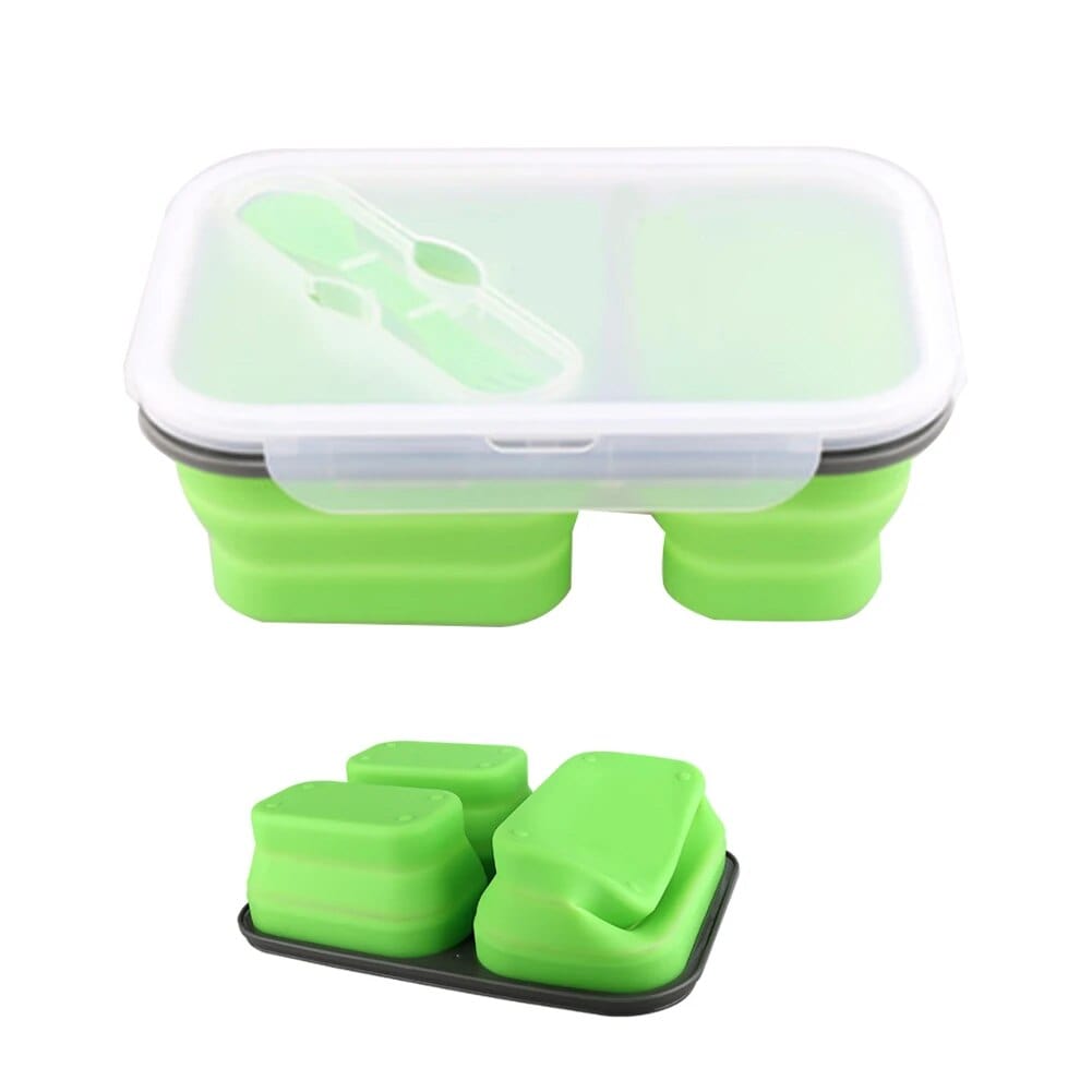 Madkasse Compact Folding med dobbelt rum