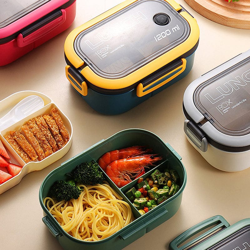 Madkasse med flere rum i 2 etager