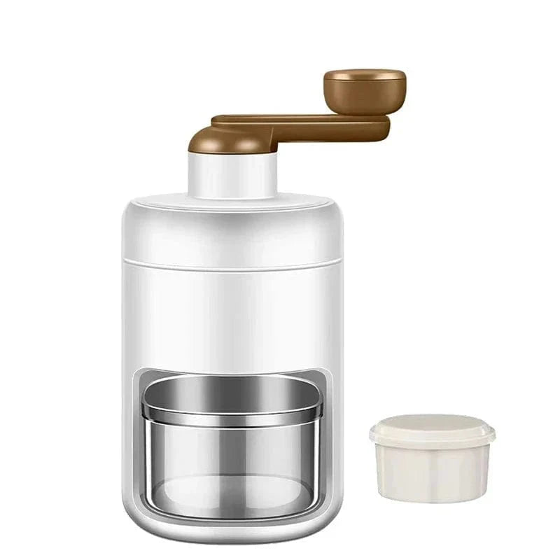 Praktisk manual til maskine til knust is