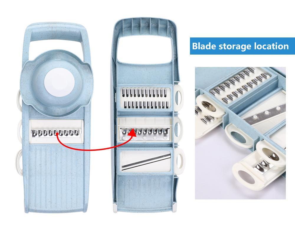 Multifunktionel køkkenmandolin