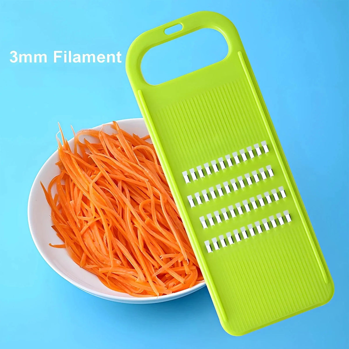 Japansk mandolin med bølget blad