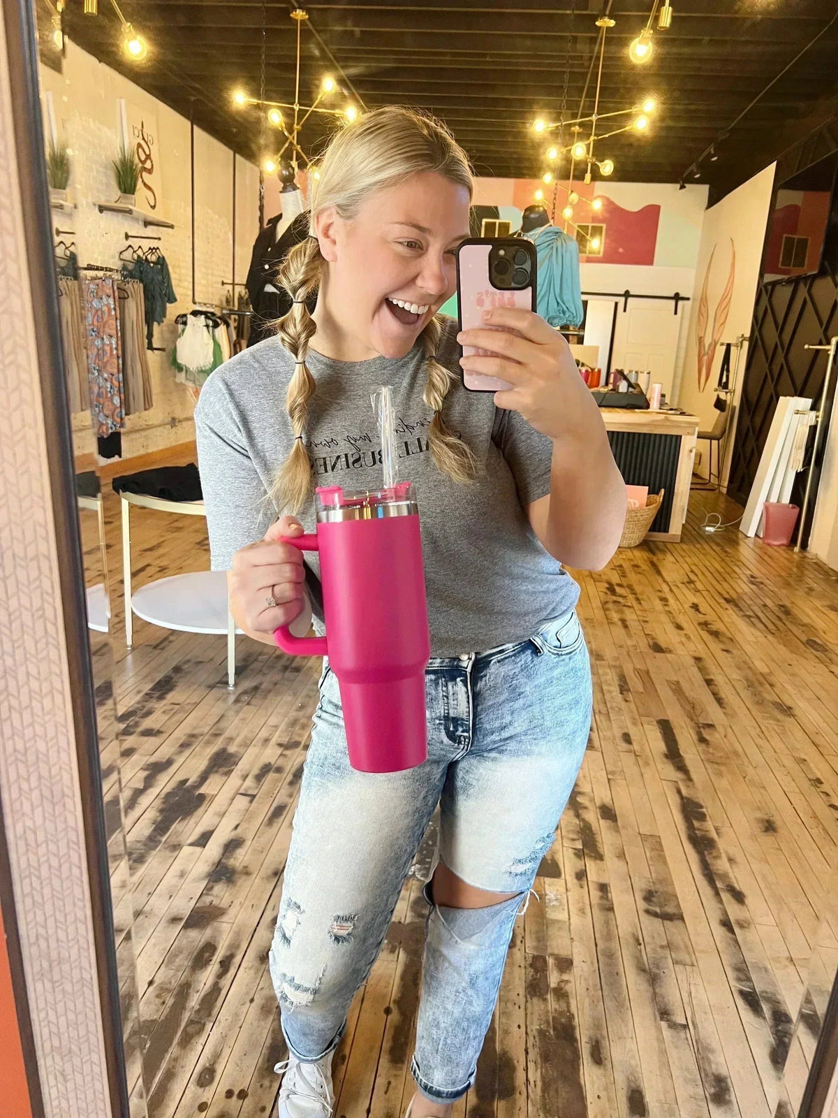 Smart isotermisk megaflaske - Mauve Mauve