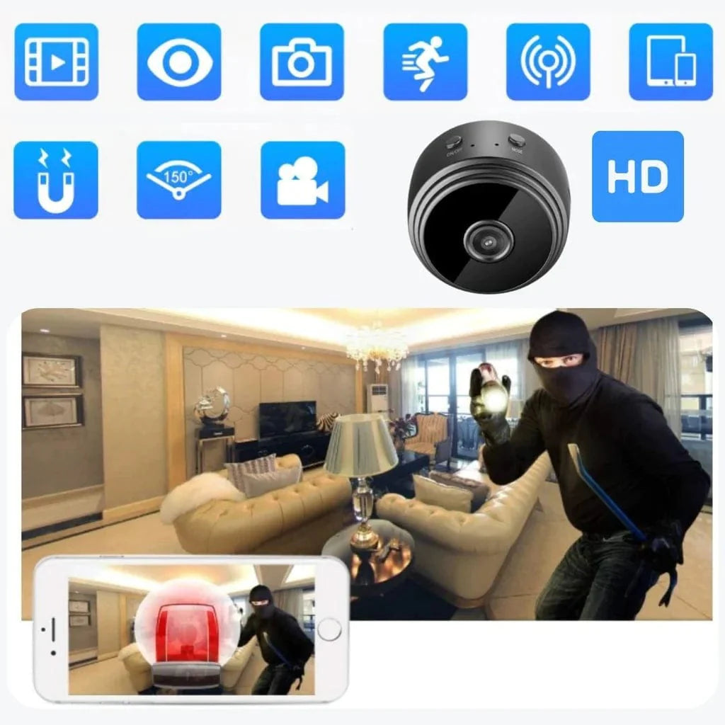 Brugervenligt mini-wifi-overvågningskamera