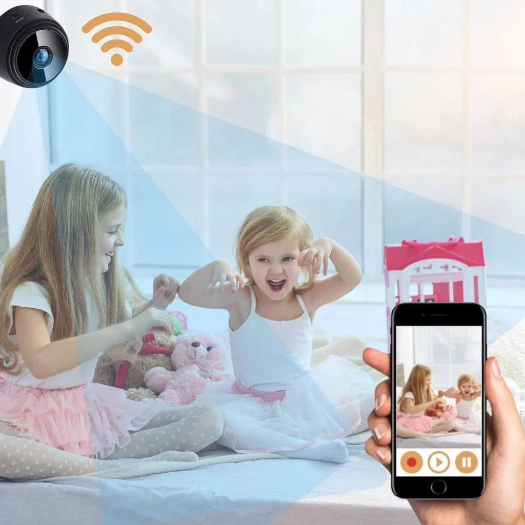Brugervenligt mini-wifi-overvågningskamera