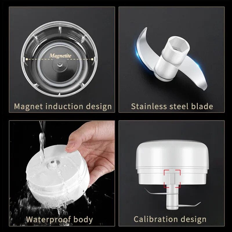 Alsidig elektrisk minihakker